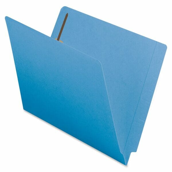 Colored End Tab Fastener Folders with Shelf-Master® Reinforced Tab