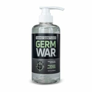 Germ War Hand Sanitizer Gel - 16.9oz Pump Lot Expired 4/10/23