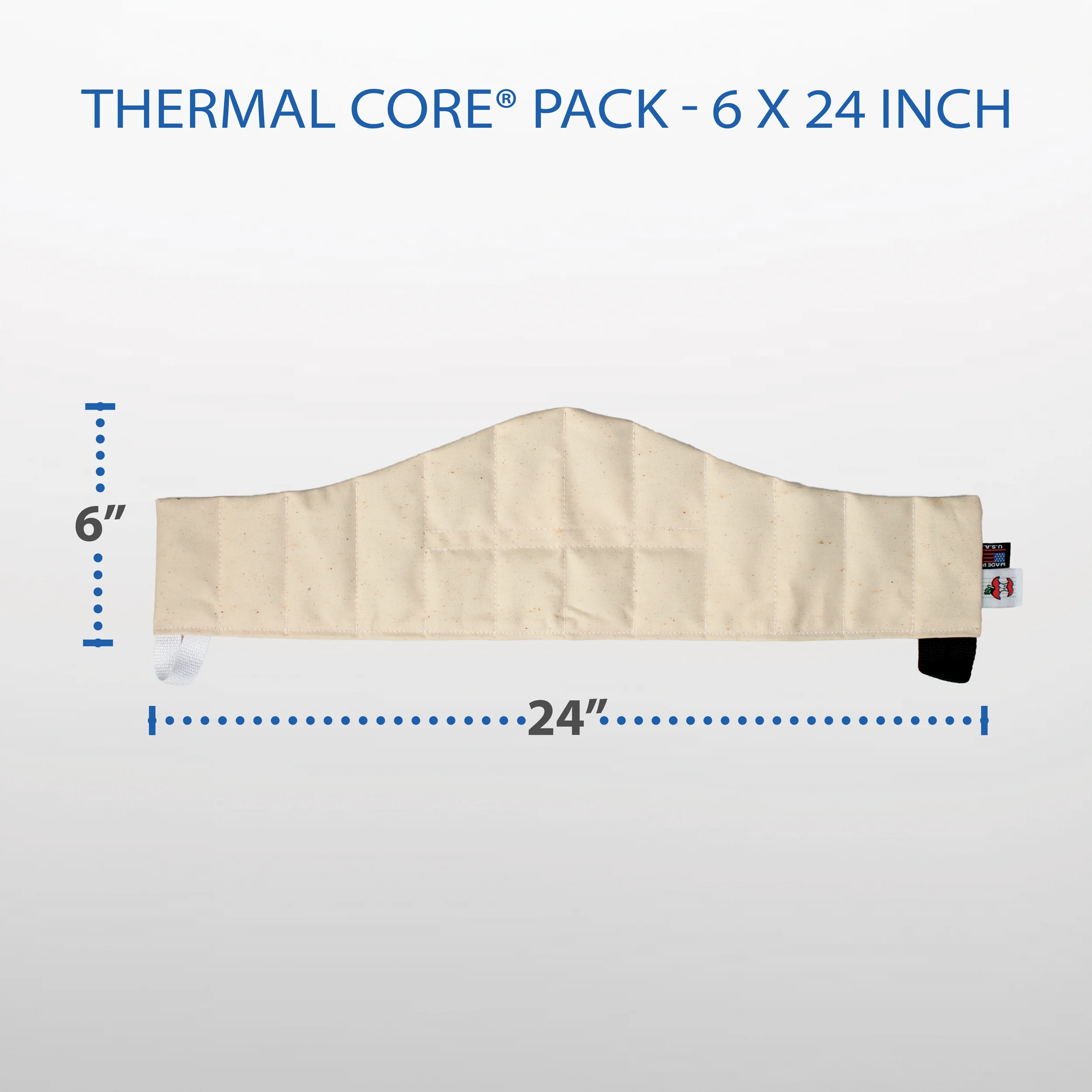 Thermal Core Moist Heat Pack - Cervical 24" x 6"" Thermal Core Moist Heat Pack - Cervical 24" x 6""