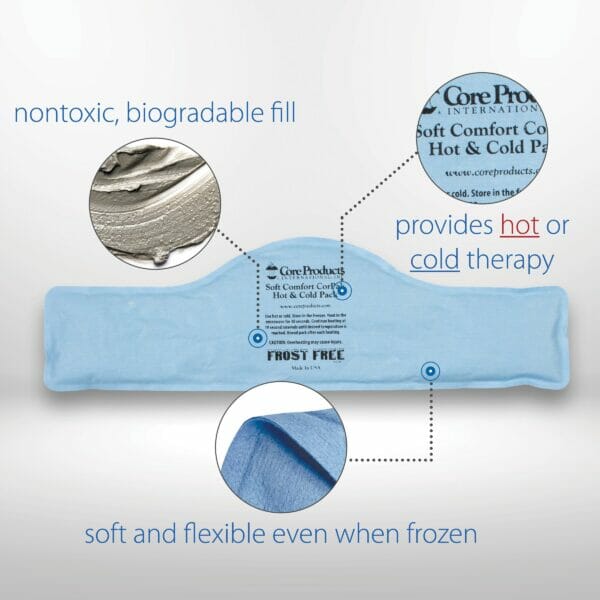 Soft Comfort CorPak Hot & Cold Therapy Pack - Cervical 6" x 20"