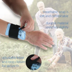 Core Black Neoprene Core Wraps, Compression Therapy Wrap