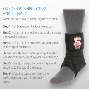 Swede-O Inner Lok 8 Ankle Brace