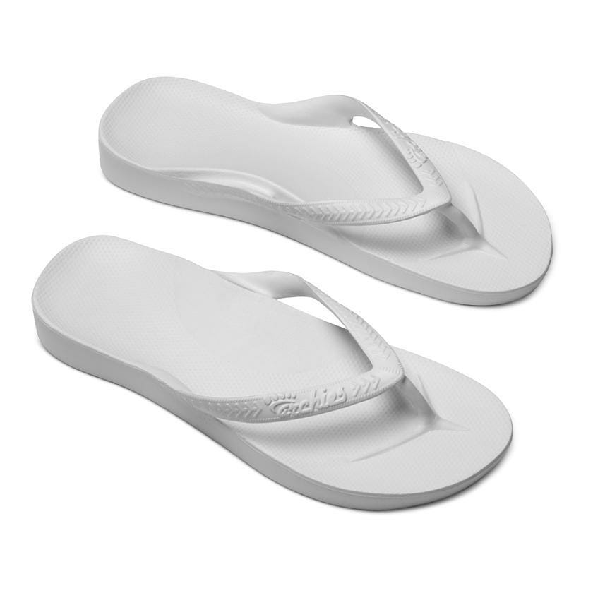 Archies Flip-Flops in White Archies Flip-Flops in White