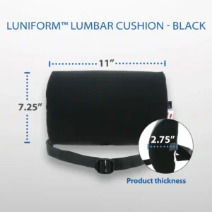 Luniform D-Shaped Lumbar Support Cushion
