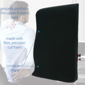 Hibak Rest Lumbar Support Cushion for Office Chair