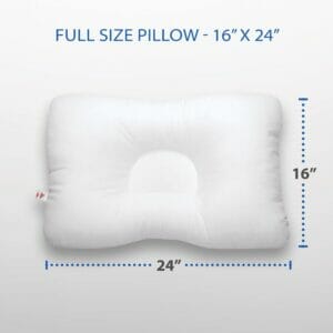 D-Core Cervical Support Pillow - Choice of Size - Full Size (24" x 16")