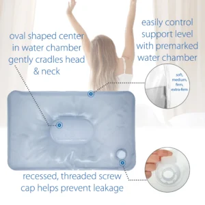 Tri-Core® Water Pillow Adjustable Cervical Support Pillow