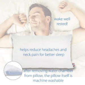 Tri-Core® Water Pillow Adjustable Cervical Support Pillow