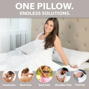 Tri-Core® Water Pillow Adjustable Cervical Support Pillow
