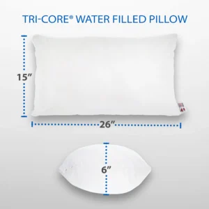 Tri-Core® Water Pillow Adjustable Cervical Support Pillow