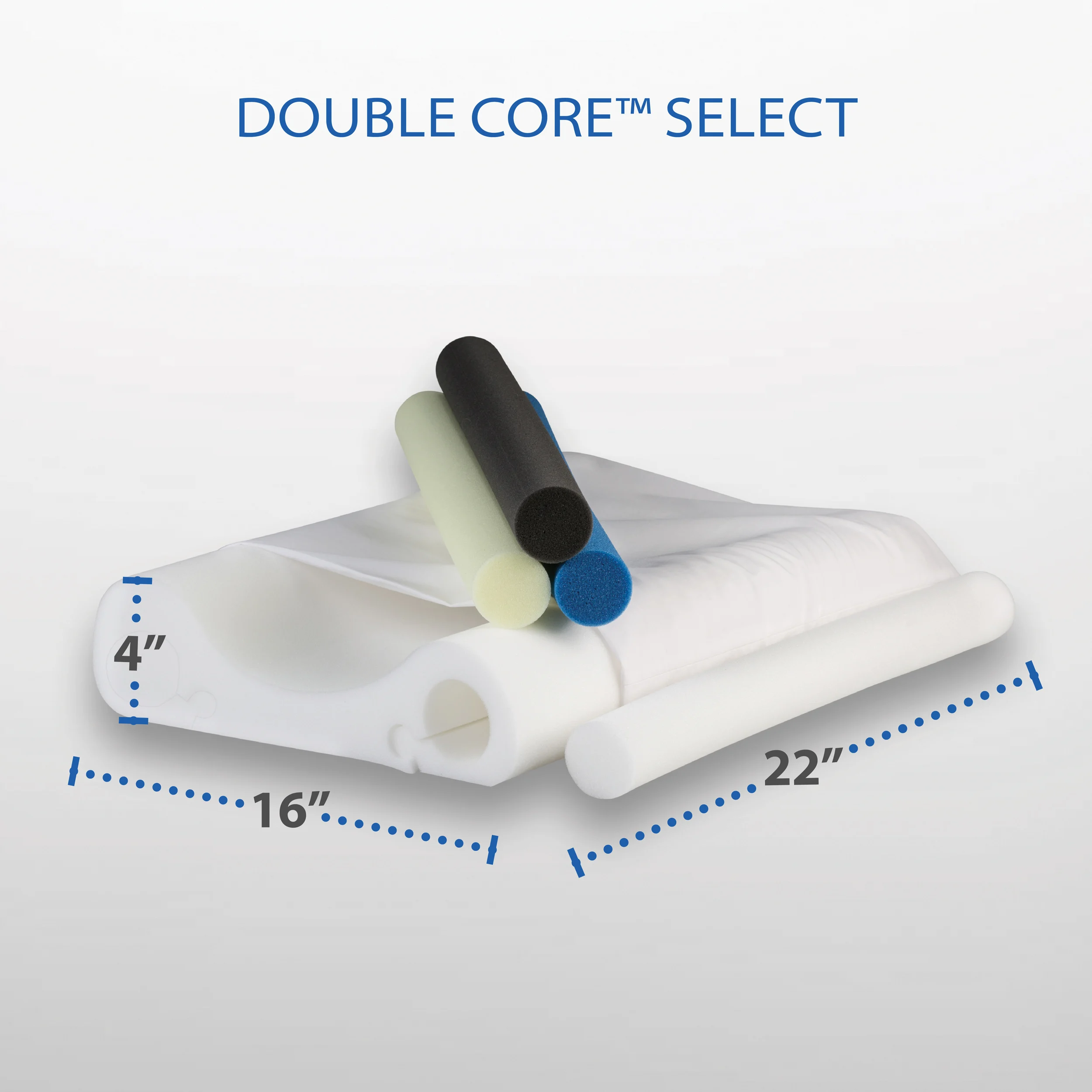 Double Core Select Foam Cervical Pillow Double Core Select Foam Cervical Pillow