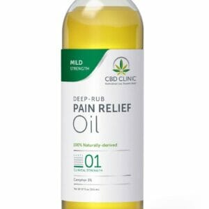 CBD Clinic Massage Oils - Level 1 -12oz Bottle