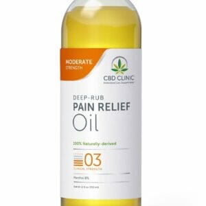 CBD Clinic Massage Oils - Level 3 12oz Bottle