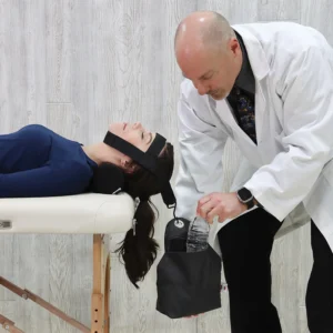 Cervical Traction System with Neck Roll