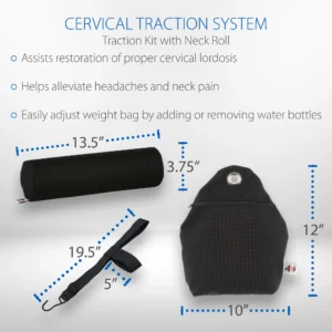 Cervical Traction System with Neck Roll