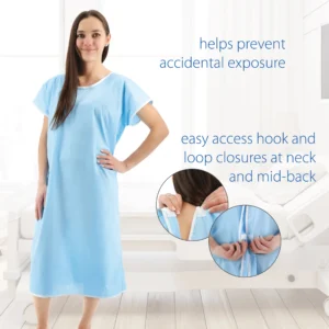Blue Patient Gowns