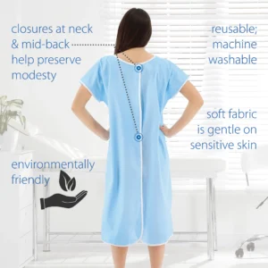 Blue Patient Gowns