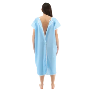 Blue Patient Gowns