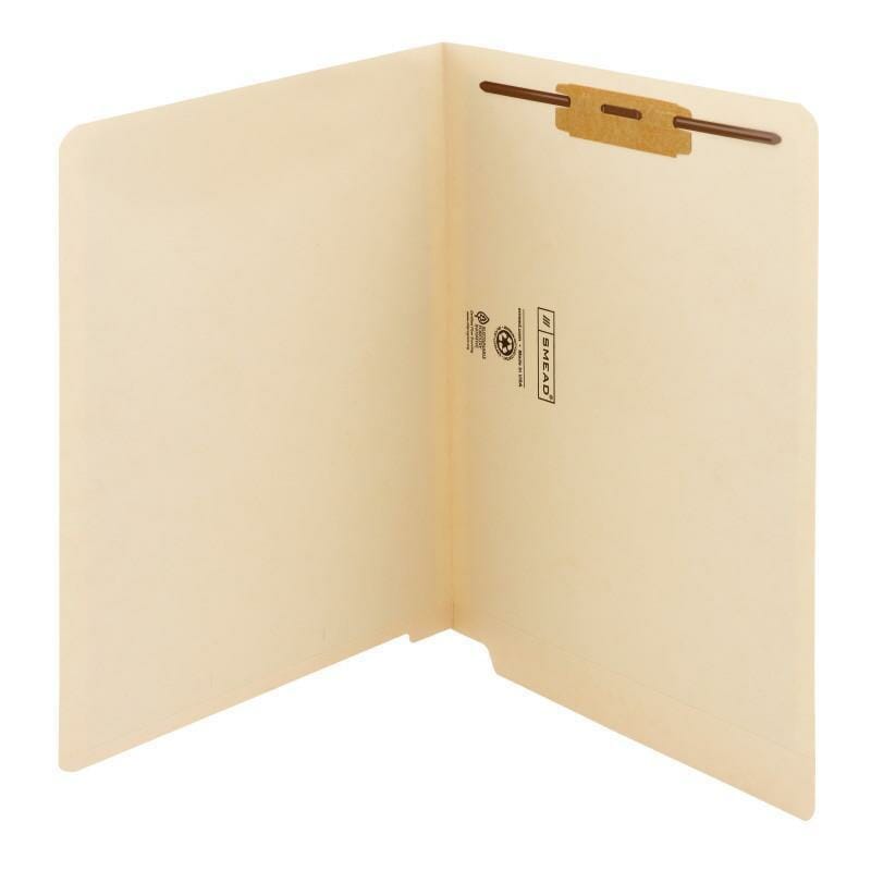 End Tab Fastener File Folders with Shelf-Master® Reinforced Straight-Cut Tab End Tab Fastener File Folders with Shelf-Master® Reinforced Straight-Cut Tab