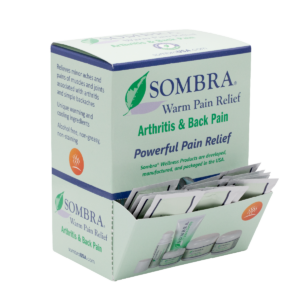 Sombra Warm Pain Relief – Arthritis & Back Pain - Sombra Gravity (100 Samples w/Box)