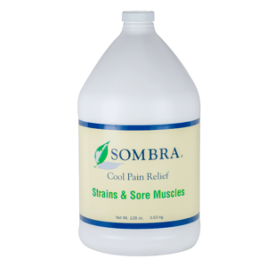 Sombra Cool Pain Relief - Strains & Sore Muscles - Sombra 1 Gallon