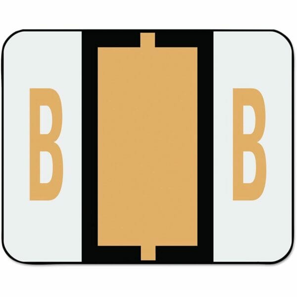 A-Z Smead BCCR Bar Style Color-Coded Roll Labels