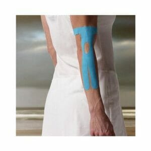 SpiderTech Therapeutic Precut Elbow Tape - Blue