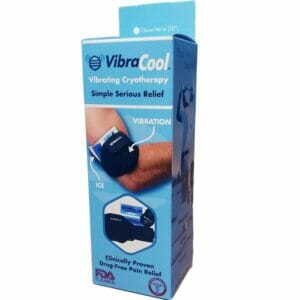 VibraCool - Elbow/Wrist Cuff 20”, 10-min Unit, Two Chamber Ice Pack (+10)
