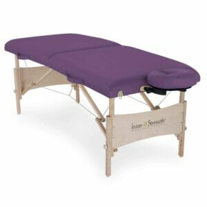 Inner Strength Element Portable Massage Table Package - Purple