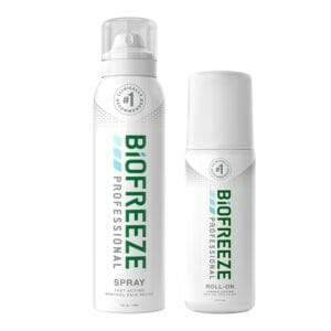 Biofreeze Professional Special - Buy 38 Get 10 Free! No Limit - 24 - 3oz Roll-Ons & 24 - 4oz Spray
