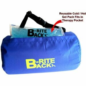 B-Rite Back Portable Lumbar Support Cushion - Case of 10 (Paying for 8 Getting 2 Free)