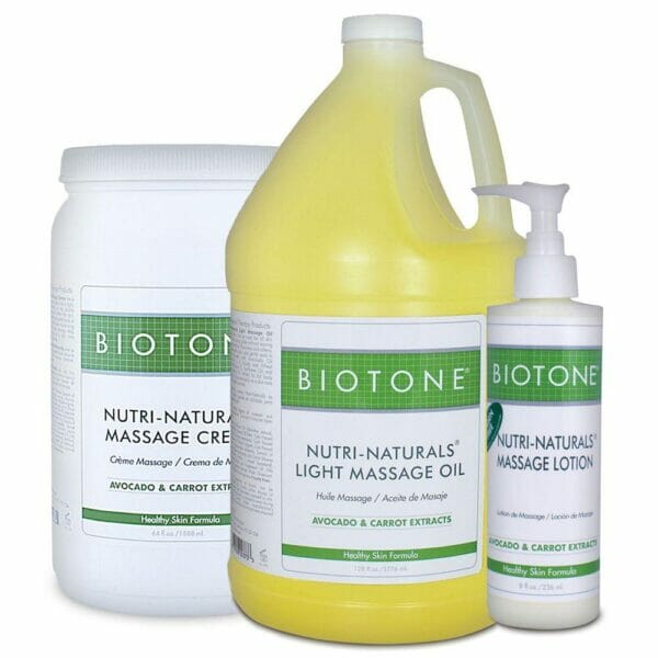 Biotone Nutri-Naturals Massage Creme, Lotion, or Oil