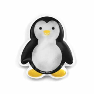Happy Healers Animal Shaped Hot and Cold Packs (Case of 30) - Personalized Penguins (Case of 30)