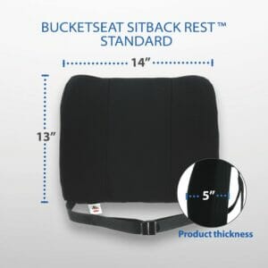 BucketSeat SitBack Rest Standard