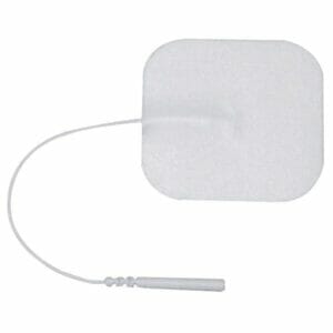 Advantrode® Elite White Foam TENS Electrode - 3" (7.5cm) Round