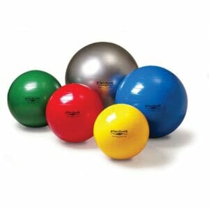 TheraBand Exercise and Stability Balls - Standard - 45cm Yellow Ball