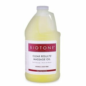 Biotone Clear Results Massage Oil - Clear Results 1/2 Gallon