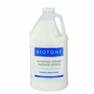 Biotone Advanced Therapy Massage Creme, Gel, or Lotion - Advanced Lotion 1/2 Gallon
