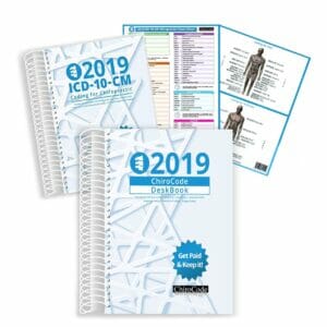 ChiroCode 2019 Editions - 2019 Deskbook, Coding for Chiropractic, & Chiropractic Cheat Sheet