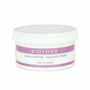 Biotone Dual Purpose Massage Creme - Dual Purpose 14oz
