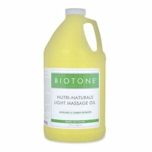 Biotone Nutri-Naturals Massage Creme, Lotion, or Oil - Oil 1/2 Gallon