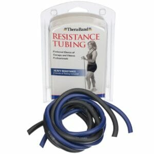 TheraBand Professional Latex Resistance Tubing (Choose from Kits or 100' Bulk) - Heavy Tubing Kit