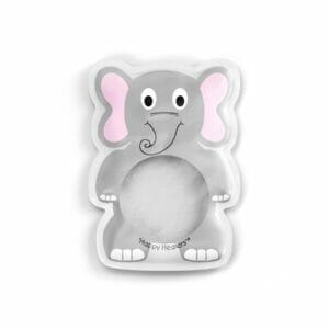 Happy Healers Animal Shaped Hot and Cold Packs (Case of 30) - Non-Personalized Elephants (Case of 30)
