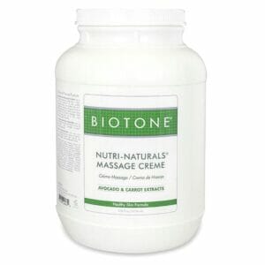 Biotone Nutri-Naturals Massage Creme, Lotion, or Oil - Creme 1 Gallon