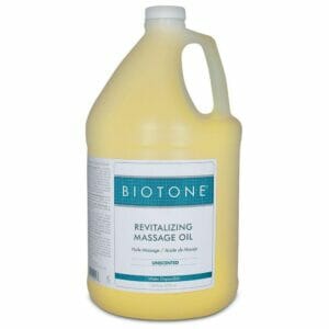 Biotone Revitalizing Massage Oil - Unscented - Revitalizing Oil 1 Gallon