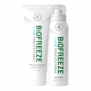 Biofreeze Professional Special - Buy 20 Get 4 Free! No Limit - 12 - 4oz Tubes (Colorless) & 12 - 4oz Sprays