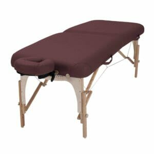 Inner Strength E2 Portable Massage Table Package - Burgundy