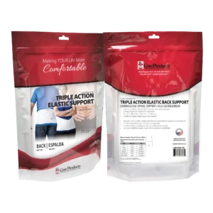 Triple Action Elastic Back Support