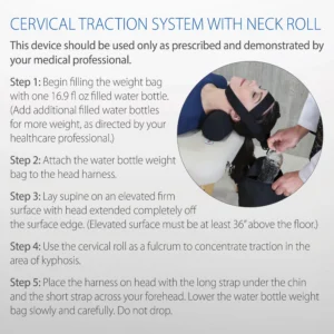 Cervical Traction System with Neck Roll