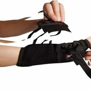 PowerWrap Wrist Brace - Left Hand Black